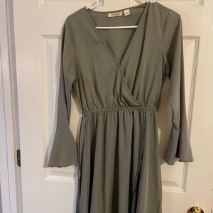 New Glory Green Dress